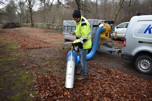 K-SPEED 80 Lövsugsvagn